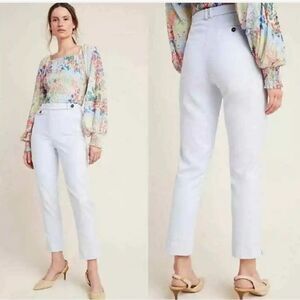 Anthropologie The Essential Slim Trouser Pant